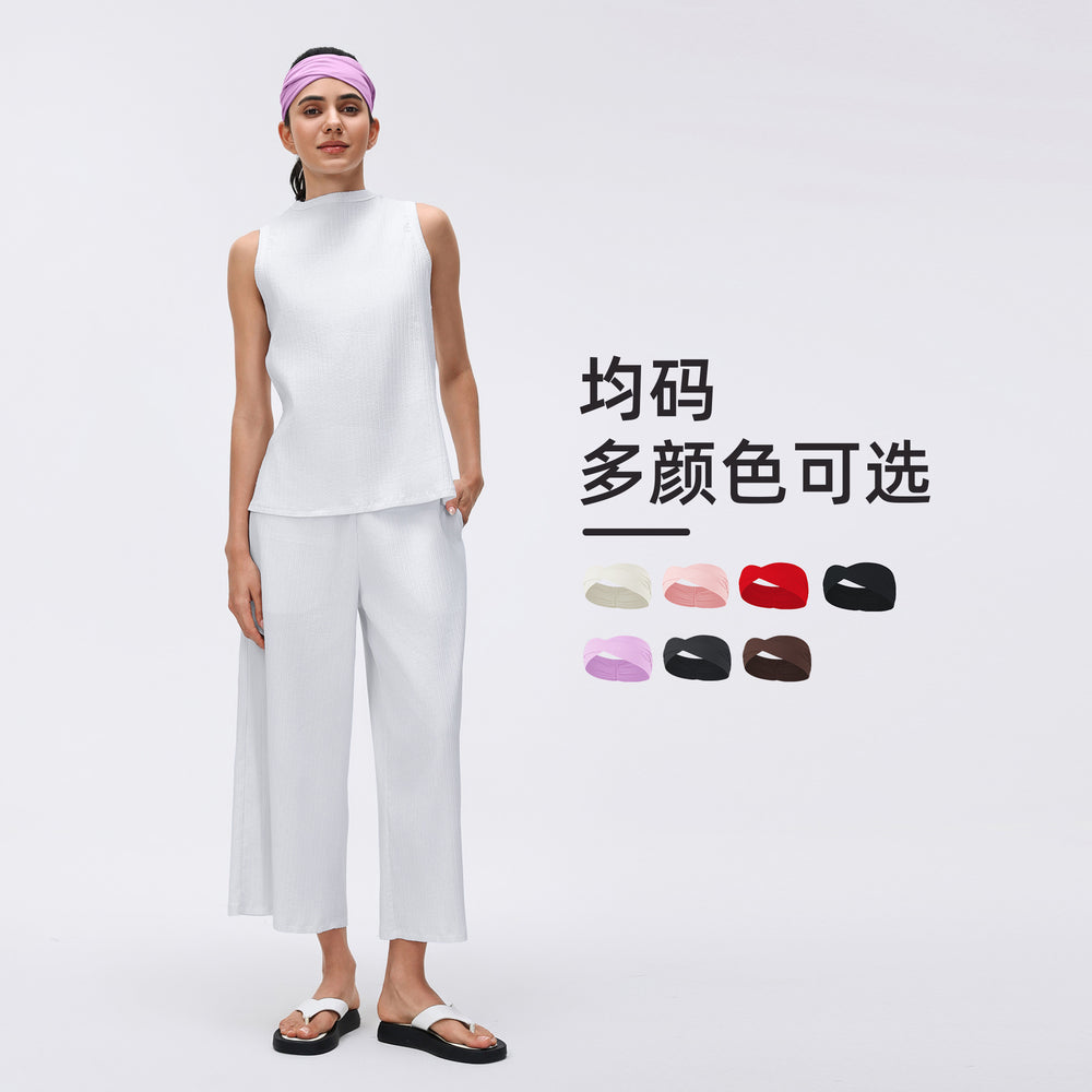 Running fitness sweat-absorbent headband high-elastic yoga sports hairband high-elastic hair tie headband women's d26077