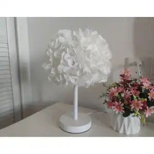 Bedroom bedside lamp champagne folding fabric princess table lamp american standard ins girl romantic wedding celebration lighting table lamp