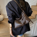large-capacity bag women's 2025new arrivalfall and winterretro shoulder bag trendy work clothing tote bag women's bag