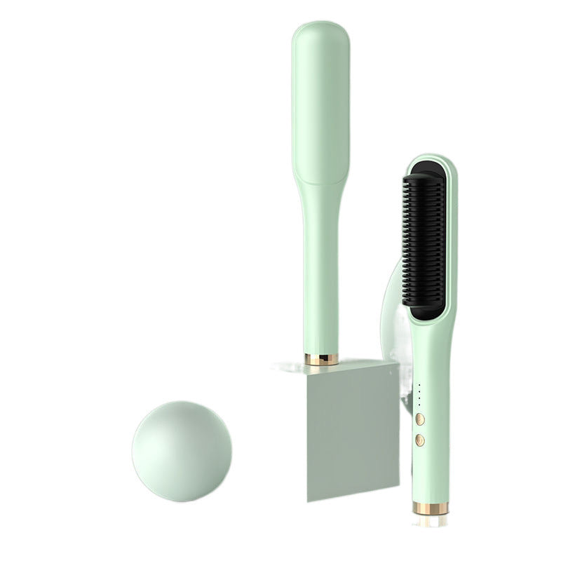 straight hair comb, negative ions do not hurt the hair, dual-purpose comb, air cushion comb, anti-static curling iron, lazy hair styling Africa