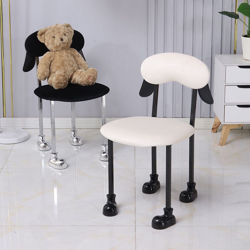 Used sheep chair backrest chair makeup dressing stool dining chair kids designer for home cartoon chair