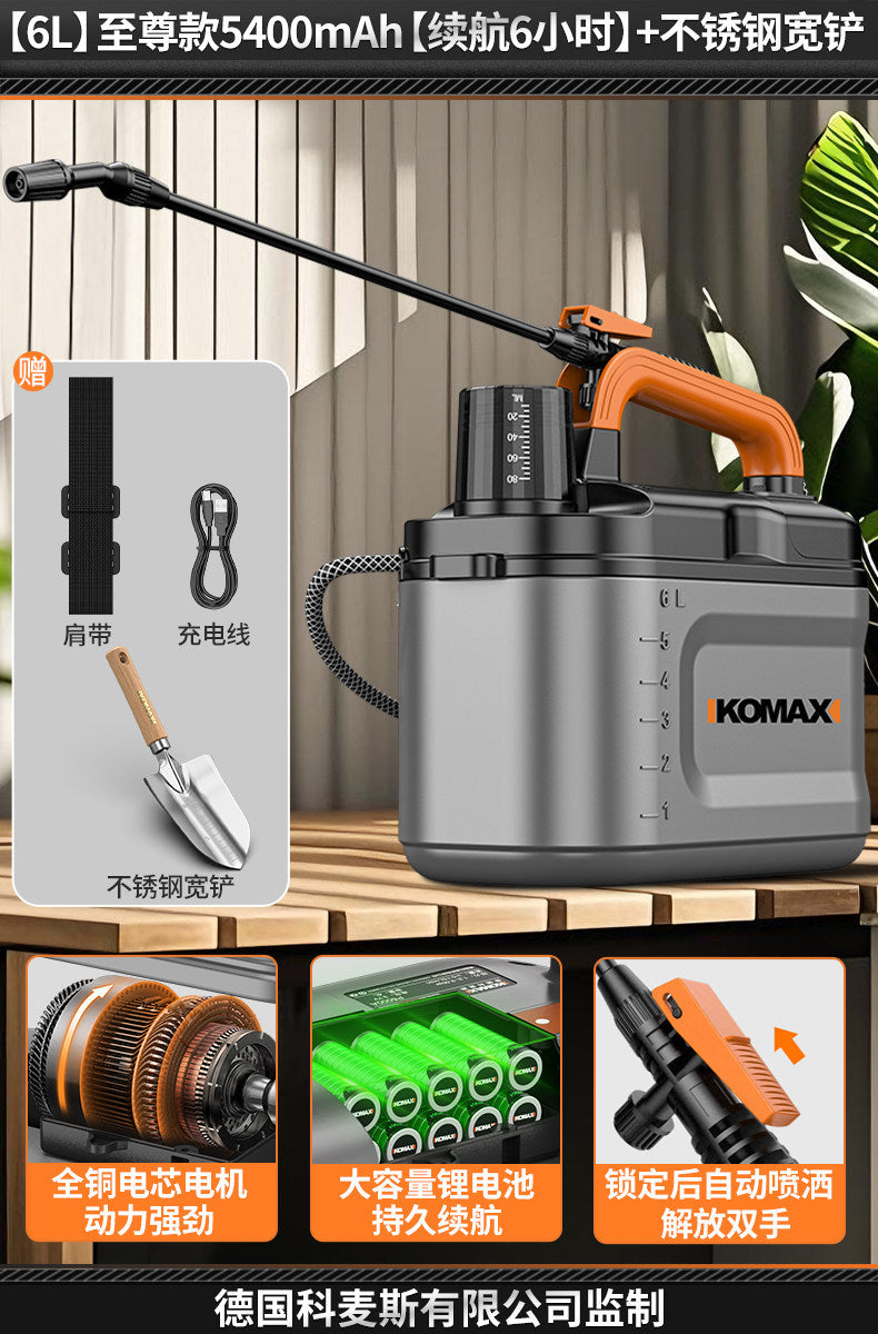 Multifunctional electric backpack sprayer - manual/automatic agricultural disinfection, epidemic prevention, and landscaping sprayer