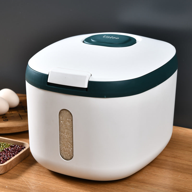New rice bucket insect-proof and moisture-proof sealed rice tank rice flour cat food dog food storage box household storage rice storage box