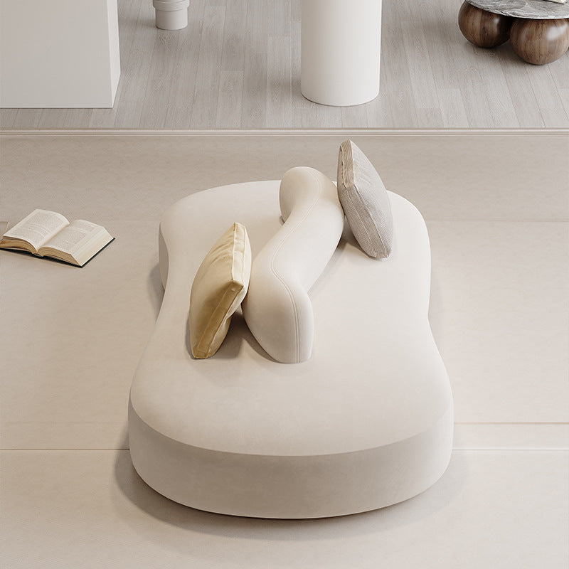 Cream style designer double-sided sofa clothing store hotel club lobby reception area rest area