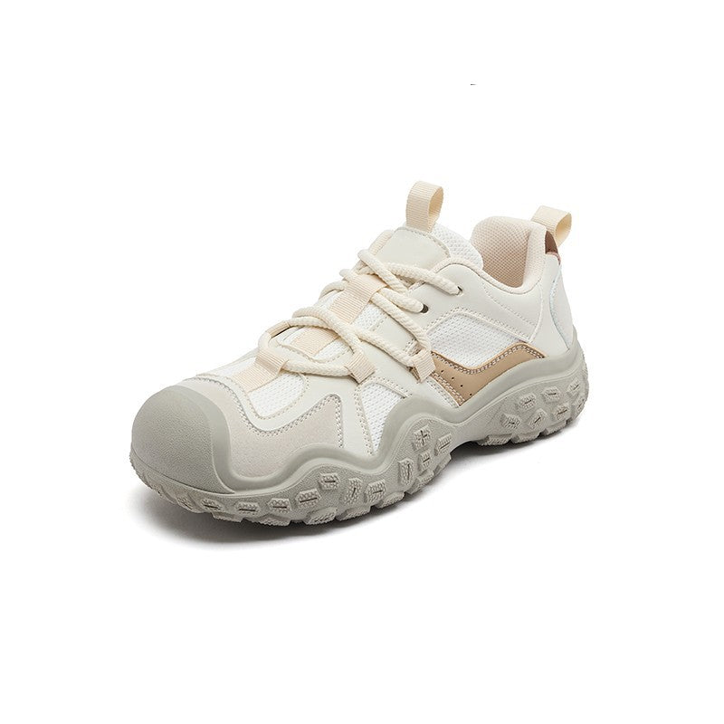 Women's sneakers: 2025 new spring/summer hot styles - chunky sole, versatile white sneakers, soft sole, lightweight running & casual shoes