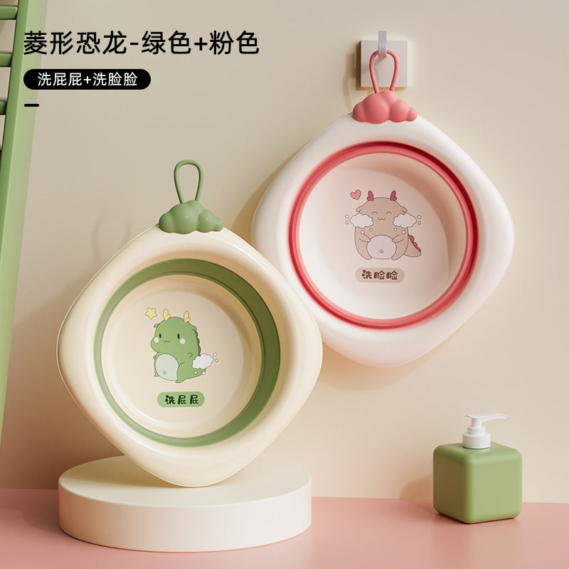 Factory direct: foldable baby wash basin - perfect for washing faces, buttocks, and newborns