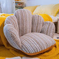 Futon cushion kids heightening butt cushion petals lazy cushion floor stool tatami cushion ginger yellow