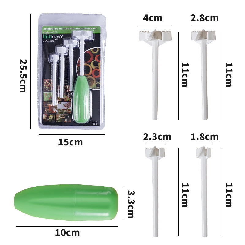 Amazon fruit corer & vegetable hole punch - multi-functional kitchen gadget & essential tool