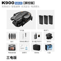 k900 drone with screen remote control, airdrop, hd aerial photography, obstacle avoidance, brushless motor, long endurance remote control aircraft