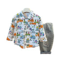 Kids' shirts: new  styles for boys - stylish cotton cartoon shirts for spring and autumn. casual turn-down collar cardigans for toddlers and young children