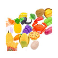 new product kids play house simulation fruit cutting fun for young children peelable and chewable educational toy set