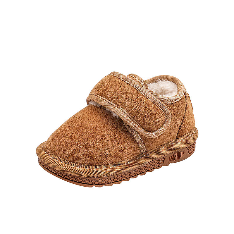 Kids cotton shoes wintergirl snow boots boys fleece-lined cotton boots winter baby girl snow cotton large cotton shoes winter shoes