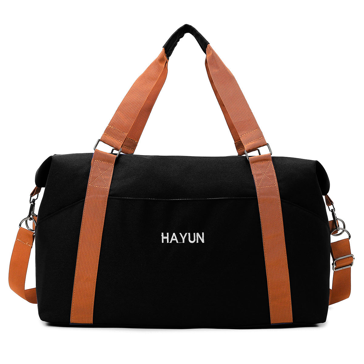 New fitness bag large-capacity travel bag oblique span short-distance business trip luggage bag women's lightweight waterproof clothing storage bag