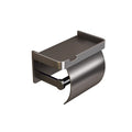 Bathroom tissue box wall-mounted toilet paper holder, punch-free waterproof toilet paper dispenser, restroom roll paper holder