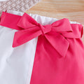 fashionnew arrivalfall and winterfashion small turtleneck with small flowers long sleevestops+bowspatchwork half sleeves
