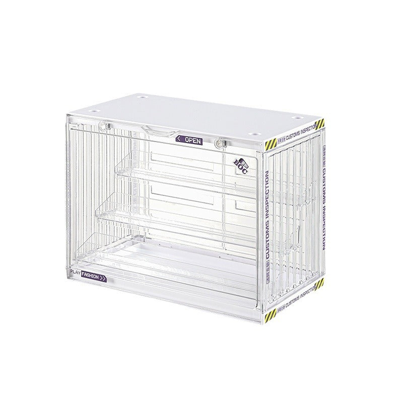 Blind box display stand Storage transparent large small ornament display box desktop can be superimposed acrylic figure display stand