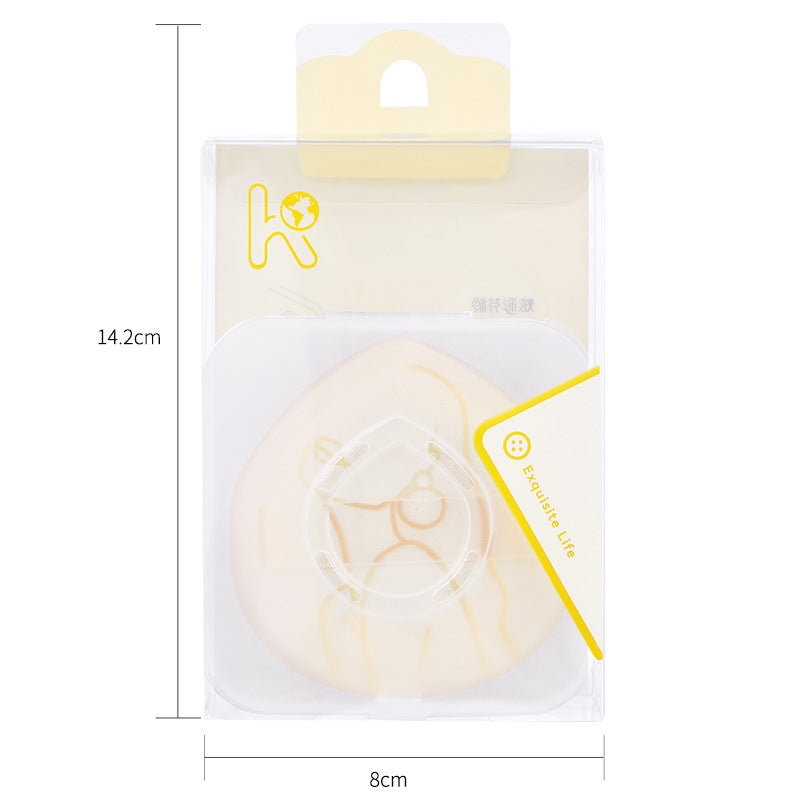 Soft marshmallow puff leather surface breathable dry and wet dual-use powder-free makeup sponge beauty egg powder bottom liquid special