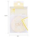 Soft marshmallow puff leather surface breathable dry and wet dual-use powder-free makeup sponge beauty egg powder bottom liquid special