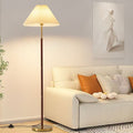【premium selection】pleated decor floor lamp - minimalist chic for living room, sofa, study, or bedside - modern & stylish