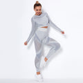 Processing and customization of seamless knitting oem fashionnet celebrity tight butt sports and fitness yoga suit customized upon request