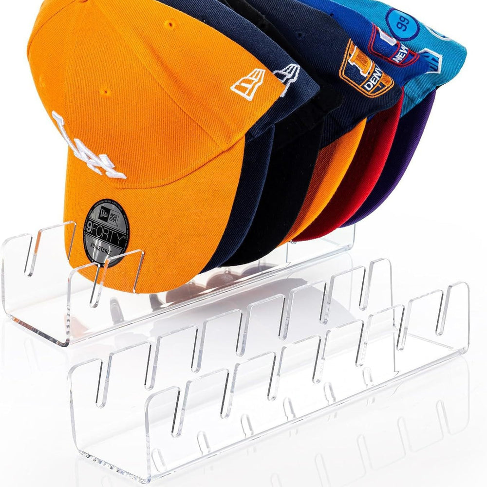 Convenient home hat rack, baseball cap organizer, clothing store baseball cap display stand, acrylic desktop storage rack