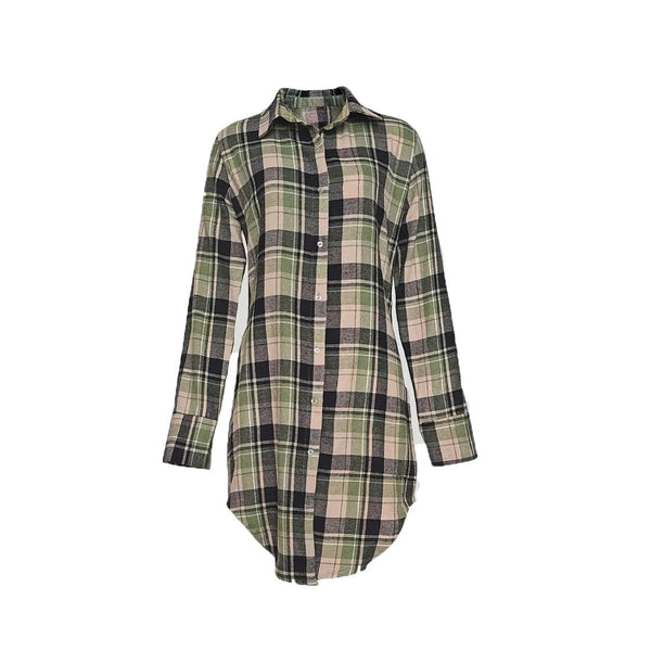 YZ1388 Cross-border women's clothing, , women's dress, plaid dress, casual dress.