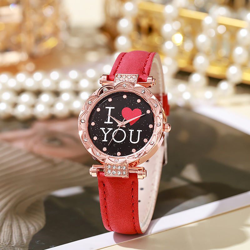Korean style minimalist casual women's watch gift fashion personalized gift women's quartz electronic watch wholesale watch