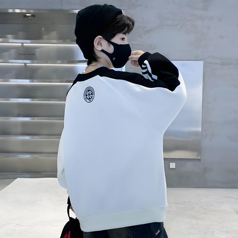 Boys' fashionable hoodies for spring and autumn : new, stylish, and cool spring collection for older boys and teens - trendy and sporty spring apparel