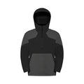 Unisex ykk zipper wear-resistant breathable hiking jacket - triple-proof heat-sealed color block hooded windbreaker daw056