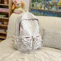 Factory direct backpacks: trendy japanese polka dot design, high-value travel gear, promotional gifts, and backpacks