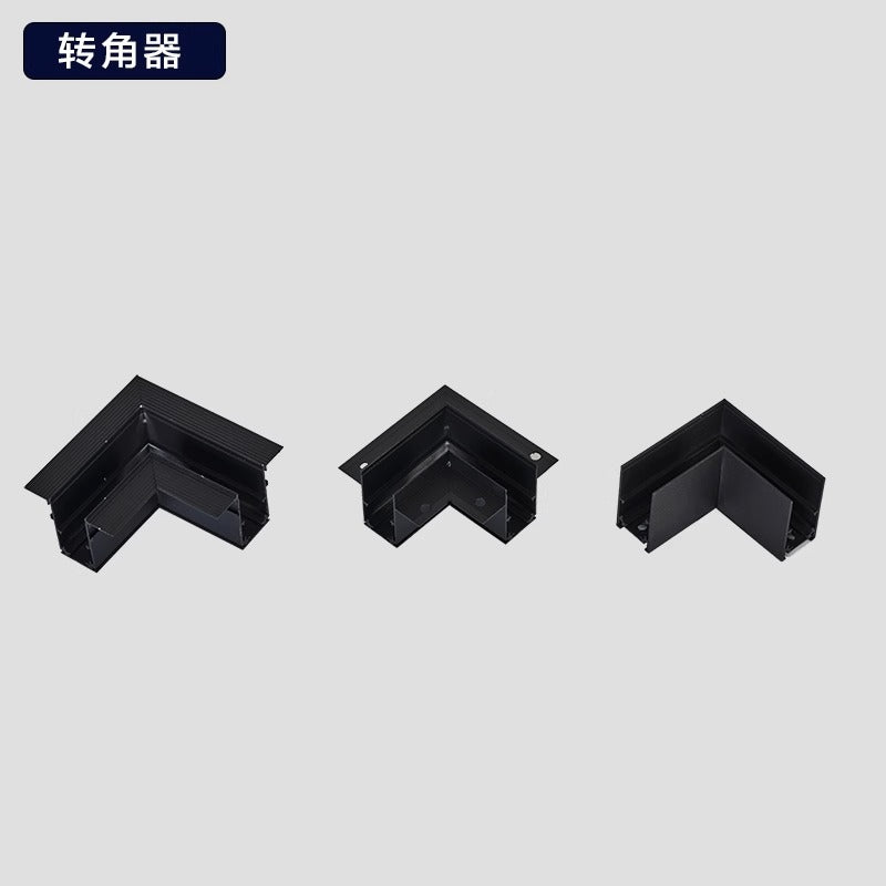 Magnetic track light Recessed surface mount suction light spotlight package No main light Living room lighting Bedroom linear floodlight