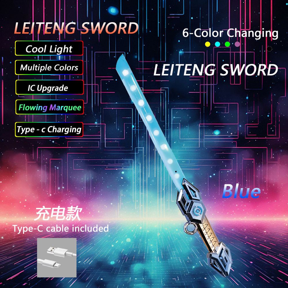 Authentic lightsaber - star wars kids toy sword - cool retractable glowing lightsaber for boys - night flash glow stick