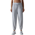 Fashionnew arrival drawstring jogger pants women's casualloose sweatpants yoga fitness running flap pocket pants home sweatpants