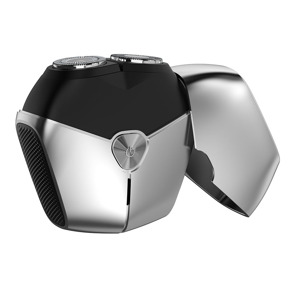 Wholesale 8w mini portable electric shaver for men - floating magnetic head, rechargeable razor