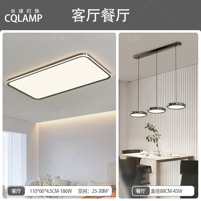 American Puri Full Spectrum Eye Protection Living Room Light Ceiling Light Home Improvement Lighting Modern Minimalist Bedroom Light Zhongshan Lighting