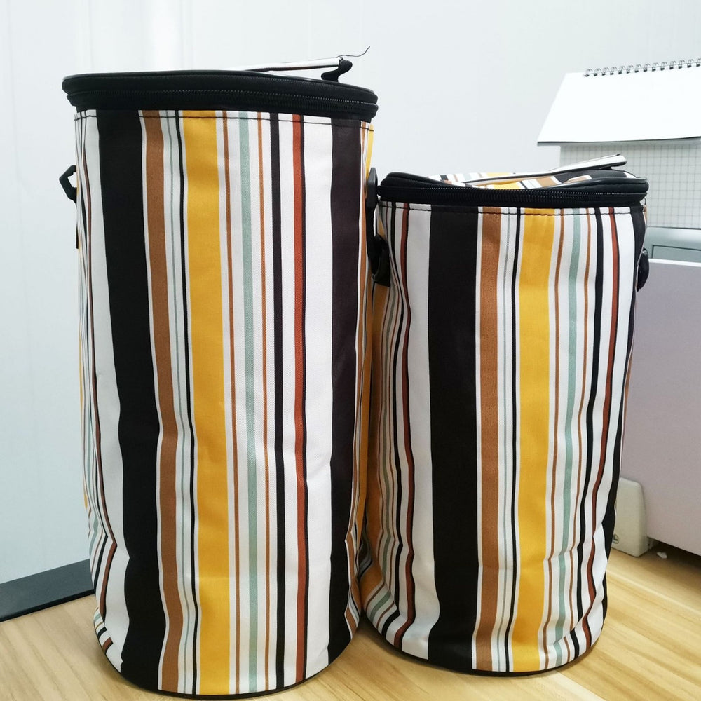 Stripesfashion insulated bag lunch box basket bag three, four and five layer carrying bag lunch box bag backpack aluminum foil
