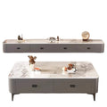 Accessible luxury solid wood coffee table small apartment living room for homecasual modern tea table new arrival small apartment office small table