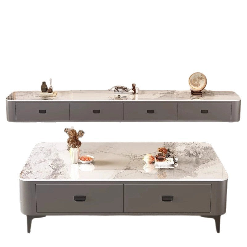 Accessible luxury solid wood coffee table small apartment living room for homecasual modern tea table new arrival small apartment office small table