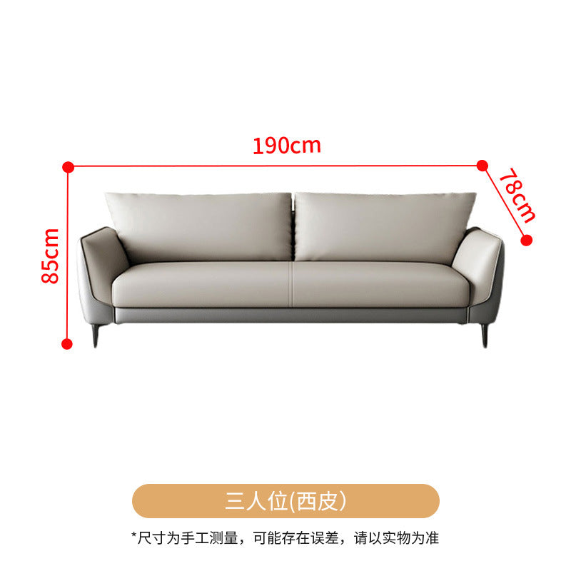 Saint li office sofa coffee table office reception lounge small apartment minimalist sofa