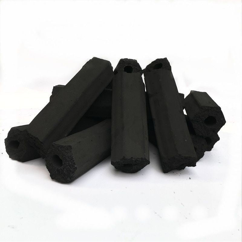 Indoor bbq charcoal smokeless charcoal wholesale factory direct sales mechanism charcoal high temperature durable charcoal block copper hot pot for home carbon