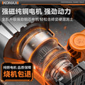 High-power 220v rotary hammer/chisel drill - industrial-grade concrete drilling power tool for home and professional use - multi-function electric drill