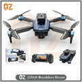 Lf676 drone - brushless hd aerial photography aircraft with extended flight time 4.5inch - independent display remote control aircraft