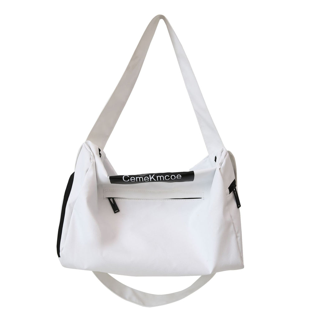 Sports bag Lightweight fitness yoga bag Women's large-capacity shoulder messenger bag Short-distance travel bag Going out luggage Men's bag