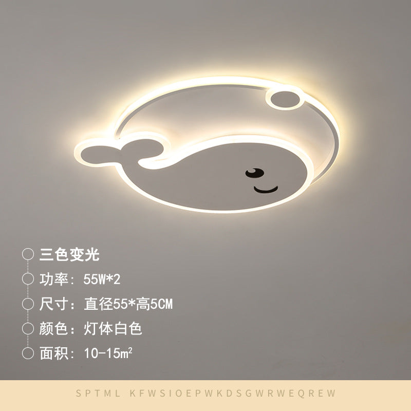 Tmall Lighting Modern Simple Atmosphere Whole House Lighting Combination Package Cream Wind Tmall Genie Smart Living Room Light