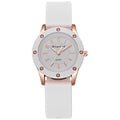 Round silicone student watch digital women's watch quartz watch trendy wristwatch - hot-selling cross-border e-commerce product - wholesale from manufacturer