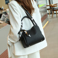 Vegetable basket women's bag imported first layer cowhide new arrival2024korean ladieswear bag satchel bucket bag work clothing bag