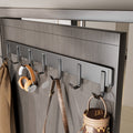 Seamless adhesive wall-mounted clothes hanger, over-the-door hook, heavy-duty, drill-free, load-bearing, bathroom clothes hook