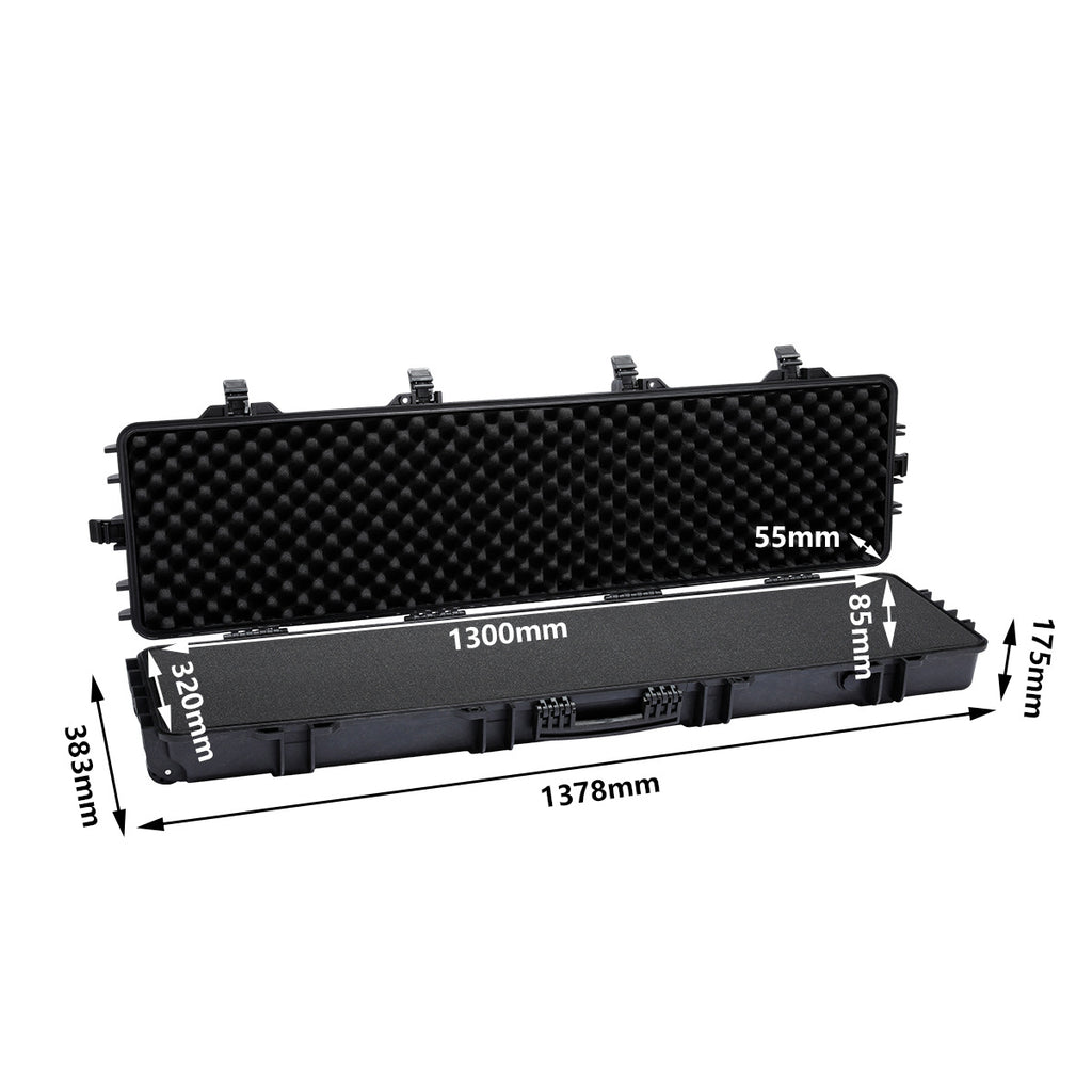 Outdoor protective case Long plastic portable toolbox Fishing rod storage case Large equipment Instrument case Off-road vehicle case