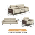 Saint-li office sofa and coffee table set - modern minimalist reception and waiting area furniture