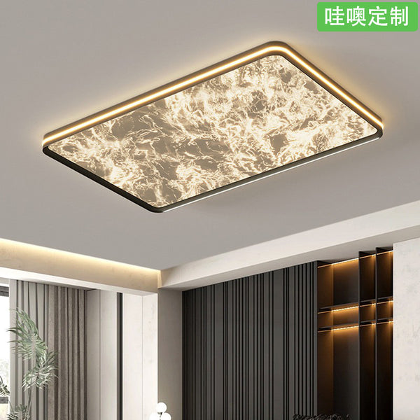 [Wow] Italian minimalist ceiling lamp eye protection new lamps modern simple light luxury high-end cloud main lamp